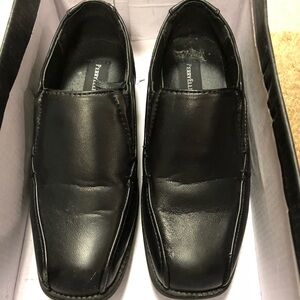 Perry Ellis Portfolio black slip-on dress shoes